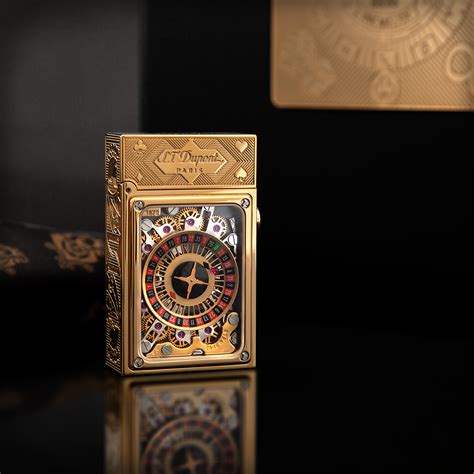 S.T. Dupont Casino Pocket Complication Lighter .